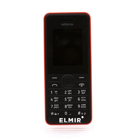 Мобильный телефон nokia 106 red a00022756 купить elmir цена отзывы характеристики