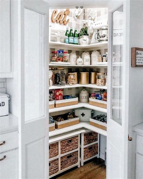 Inspirational Corner Pantry Ideas Kitchen Organization Shelves Kitchen