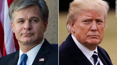 Trump Goes After Fbi Director Wray Whom He Appointed And Issues Warning To Barr Cnnpolitics