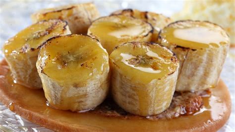 Sauteed Bananas With Caramel Sauce Recipe Heart Foods In English