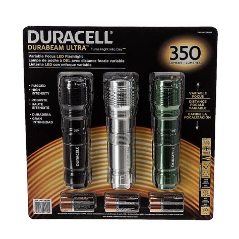 Duracell Flashlight 3pack 350 Lumen