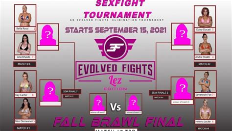 8 Wrestlers Are Ready To Bring It In Evolved Fights Lez 2021 Fall Brawl