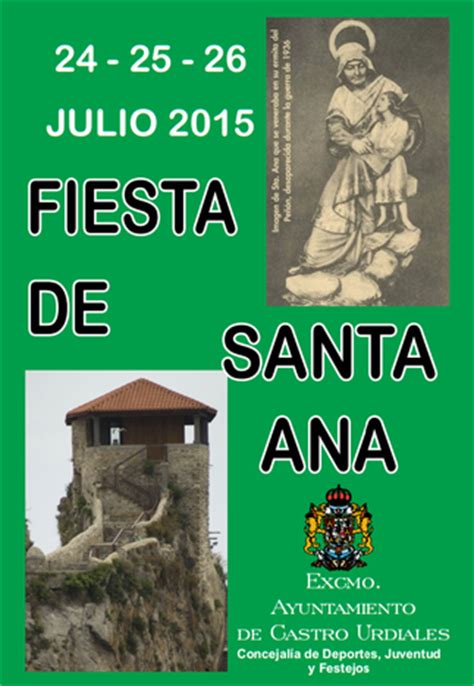 Disponemos de casas, chalets, dúplex, áticos y pisos en alquiler en castro urdiales, cantabria. Fiestas de Santa Ana en CASTRO URDIALES - Programa de Fiestas