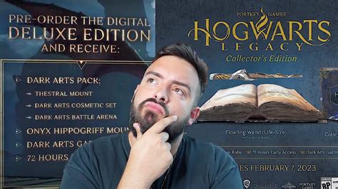 Hogwarts Legacy Collectors Edition Vs Deluxe Edition Youtube