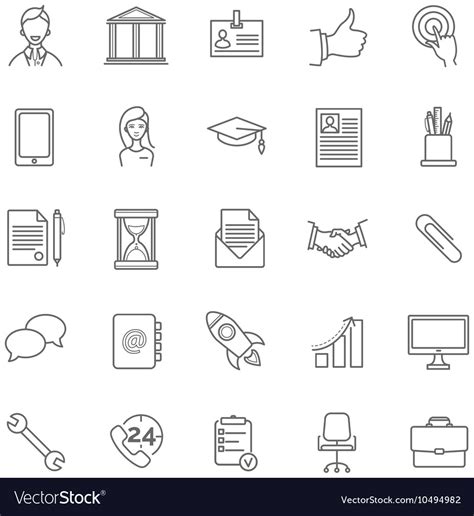 20 images of resume icon png. Resume icons set Royalty Free Vector Image - VectorStock