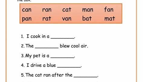 how to write complete sentences worksheets