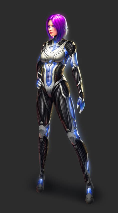 Sci Fi Concept Art Cyborg Warrior By Skavenzverov On Deviantart Sci
