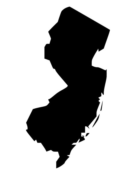 New Jersey Map Png Image Png All