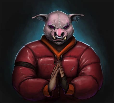 Artstation Evil Pig