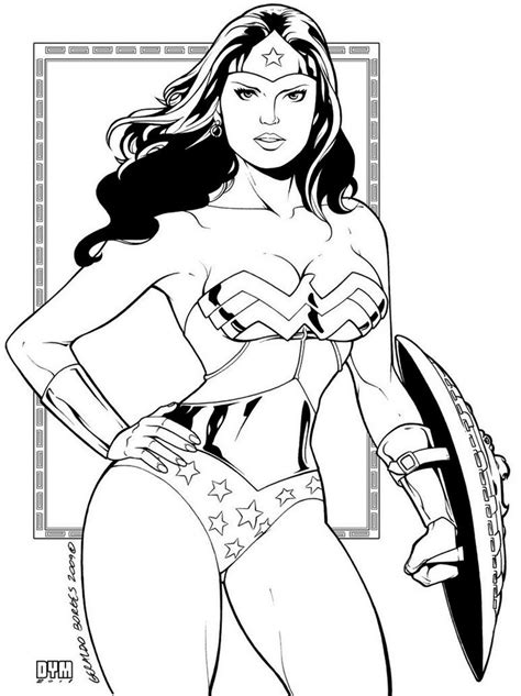 Gol Gadot Wonder Woman Coloring Pages Coloring Pages