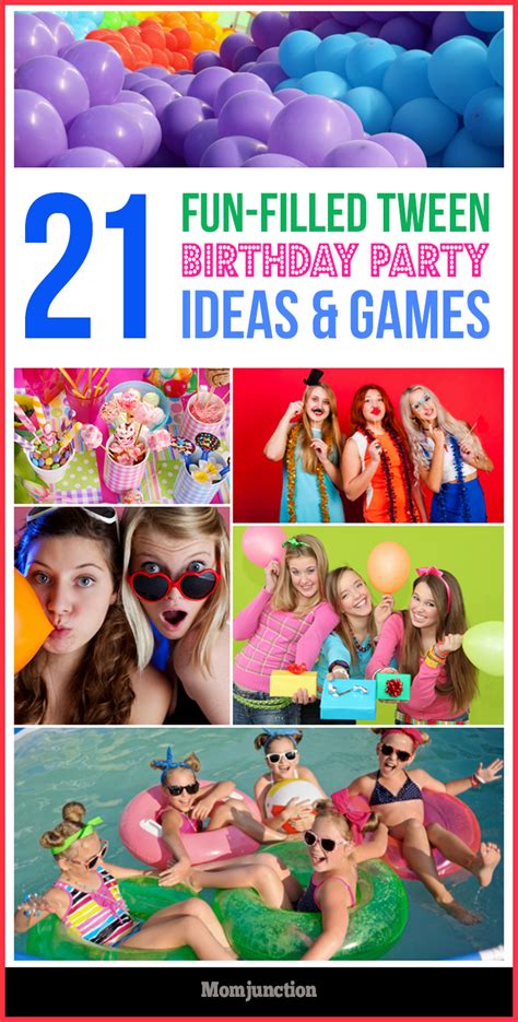 21 Fun Filled Tween Birthday Party Ideas And Games