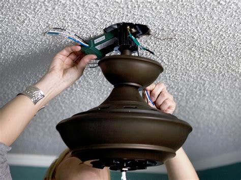 We show you how to replace an existing light fixture in an old plaster and lath ceiling with a new ceiling fan and a ceiling fan rated box. How to Replace a Light Fixture With a Ceiling Fan | how ...