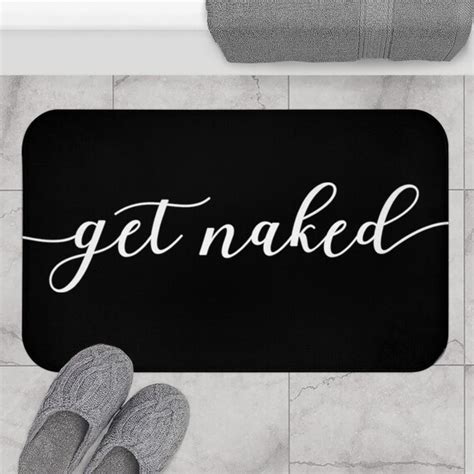 Funny Bath Mat Bathroom Decor Get Naked Bath Mat Gradation Get Naked Bath Mat Bathroom Bath Mats