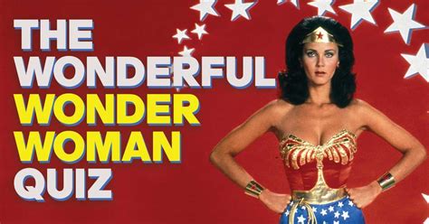 Do You Have The Power To Pass The Wonder Woman Tv Trivia Quiz
