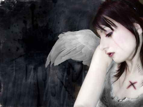 Get Free Wallpapers Weeping Goth Girl Sad