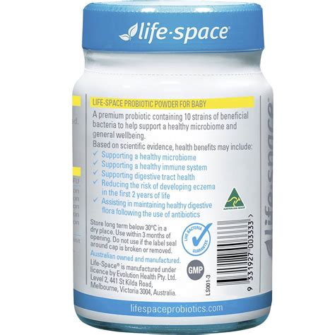 Life Space Probiotic Powder For Baby 60g Woolworths