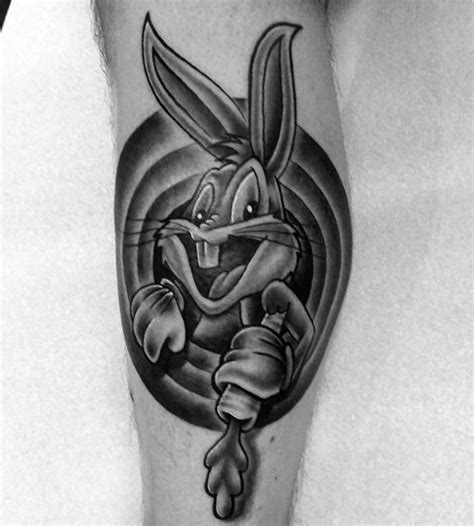 Bugs Bunny Leg Looney Tunes Tattoos Male Tattoos For Guys Bunny