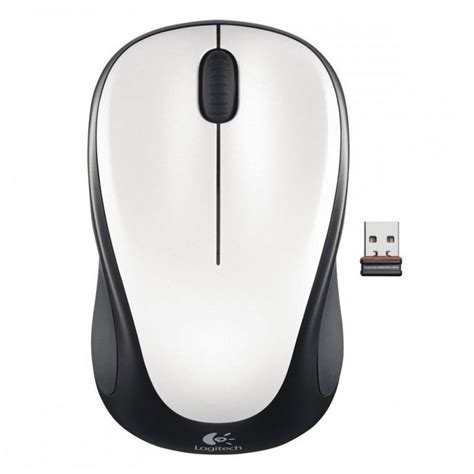 Logitech Wireless Mouse M317 Crystal Blanco