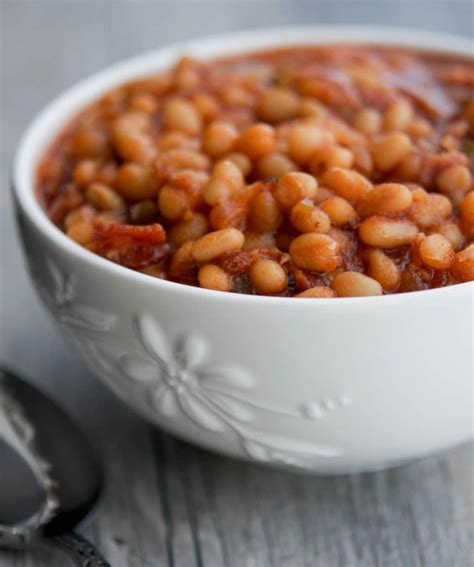 Maple Brown Sugar Baked Beans Carries Experimental Kitchen