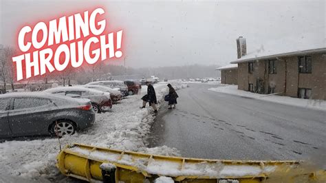 Plowing Snow Finally What Took So Long Youtube