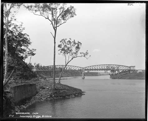Collapse of the indooroopilly railway bridge after the 1893 flood. Early Queensland Railways - Celebrating 150 Years of Rail ...