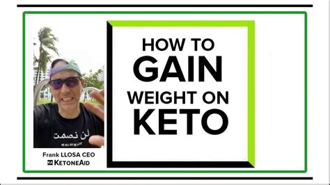 7 eating strategies for skinny guys to gain healthy weight. How to GAIN weight on a KETO diet! Yes it is possible. - YouTube