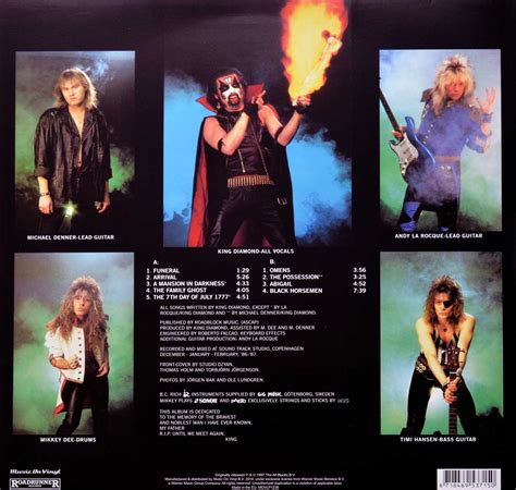 King Diamond Abigail Music On Vinyl Danish Death Metal 12 Vinyl Lp