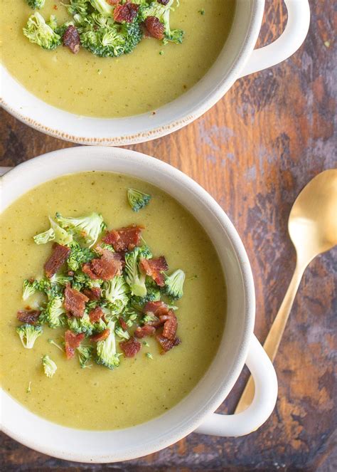 Instant Pot Broccoli Potato Soup Wholesomelicious