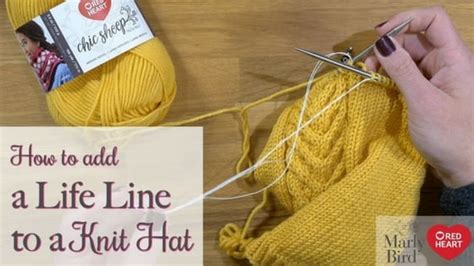 Crochet blanket border crochet boarders crochet stitches patterns crochet afghans crochet edges for blankets crochet edgings bobble crochet knitting stitches free knitting. Adding a Life Line to your Knitting-Video Tutorial with ...