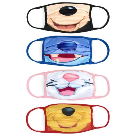 Disney Character Cloth Face Masks Washable Cloth Face Masks For Kids