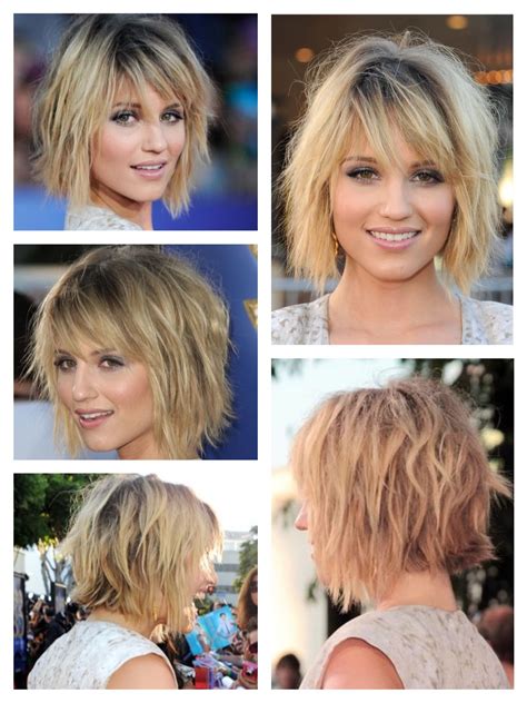 This dianna agron photo contains cocktail dress, sheath, bustier, dinner dress, dinner gown, formal, and evening gown. Dianna Agron's short hair, I looooooove her hair but I ...