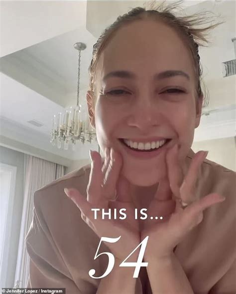 Jennifer Lopez Goes Barefaced While Sharing Her Skincare Routine In