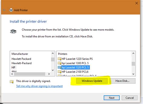 Hp creates these small software programs to allow your laserjet 5200 to interact with the specific version of your operating system. network printer - Windows 10: How do I print to an HP ...