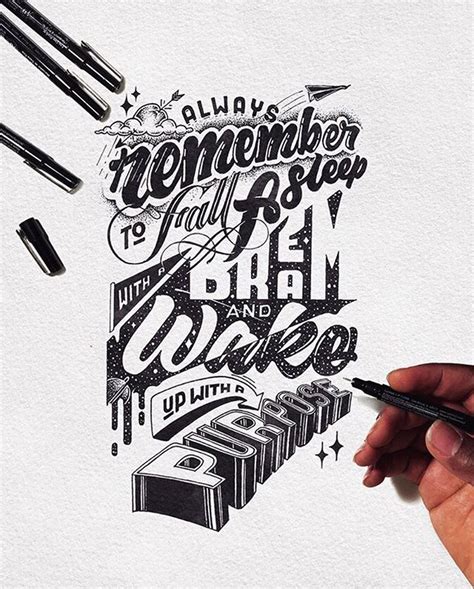 Beautiful Lettering And Typography Design For Inspiration Hand