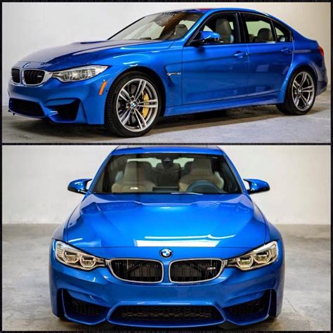 The exceptional equipment options of bmw individual allow you to further underline the exclusive. 2016 Estoril Metallic Blue BMW M3 looking phenomenal with ...