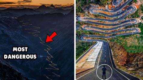 Top 10 Most Dangerous Roads In The World Most Dangerous Mountain