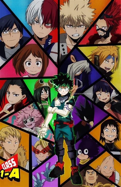 My Hero Academia Wallpaper Anime Anime Guys Hero Poster