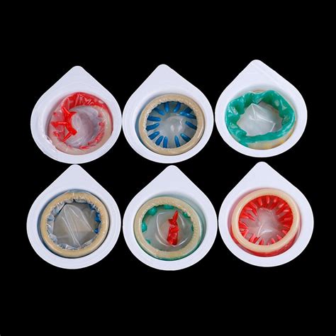 Adult Sex Toys Big Particle Full Oil Condoms G Spot Vaginal Stimulation Penis Sleeve Ribbed