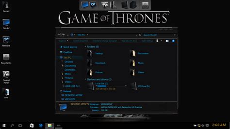 Game Of Thrones Skinpack Skin Pack Theme For Windows 10
