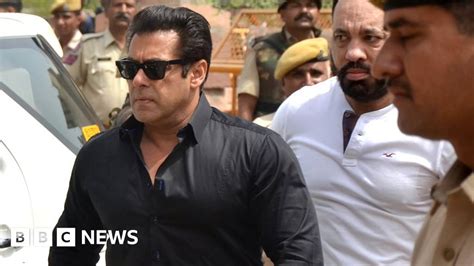 Salman Khan Bollywood Superstar Jailed For Poaching Bbc News