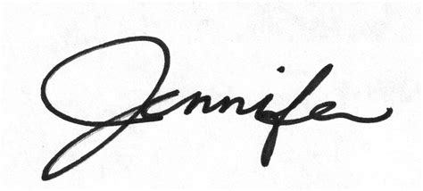 Jennifer Signature First Nameoption 1 • Festivities Event Rental