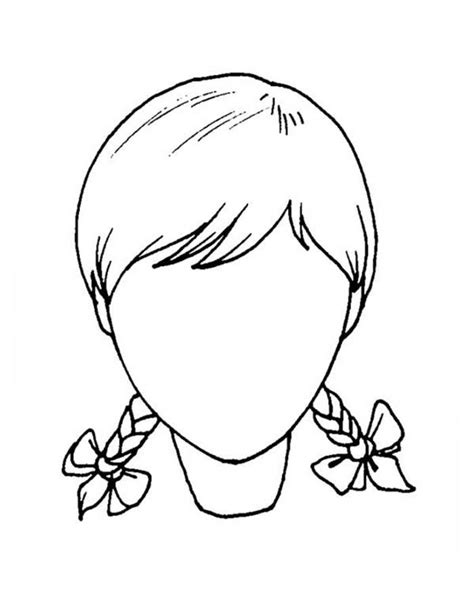 Hairstyles Coloring Pages