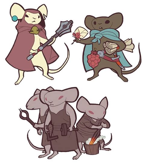 Картинки по запросу Rat Character Design Character Design Fantasy