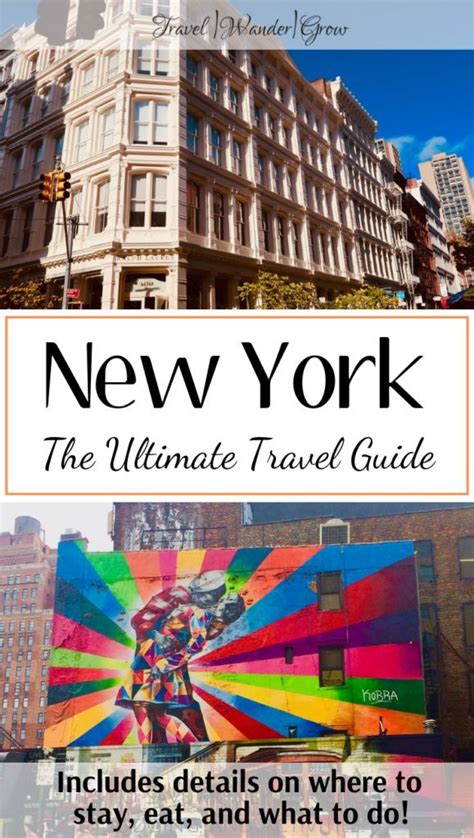 Planning A Quick Trip To New York This New York Travel Guide Will
