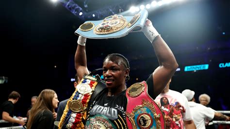 Claressa Shields Claims ‘gwoat Status On A Big Night For Womens Boxing The New York Times