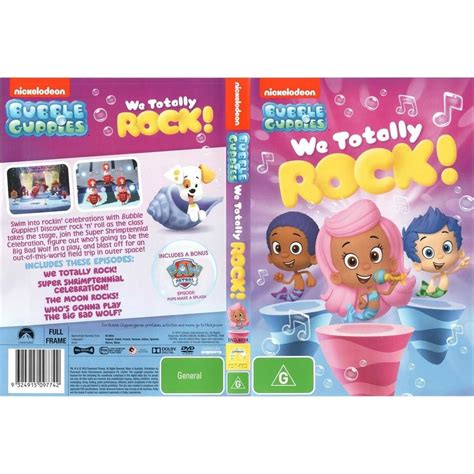 Bubble Guppies We Totally Rock Dvd Big W