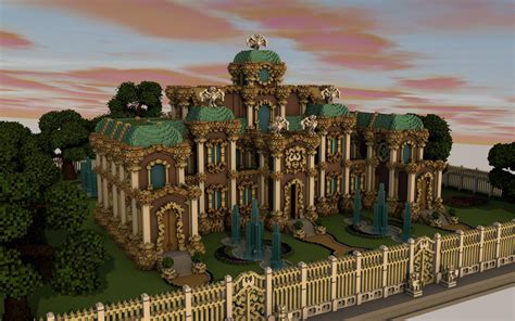 Whitecrow The Baroque Palace Minecraft Map