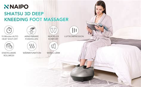 Naipo Foot Massager With Heat And Airbag Massage Naipo