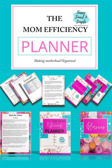 Working Mom Planner The Ultimate Busy Mom Planner Mom Planner