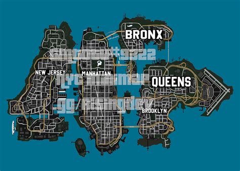 Gta Liberty City Map